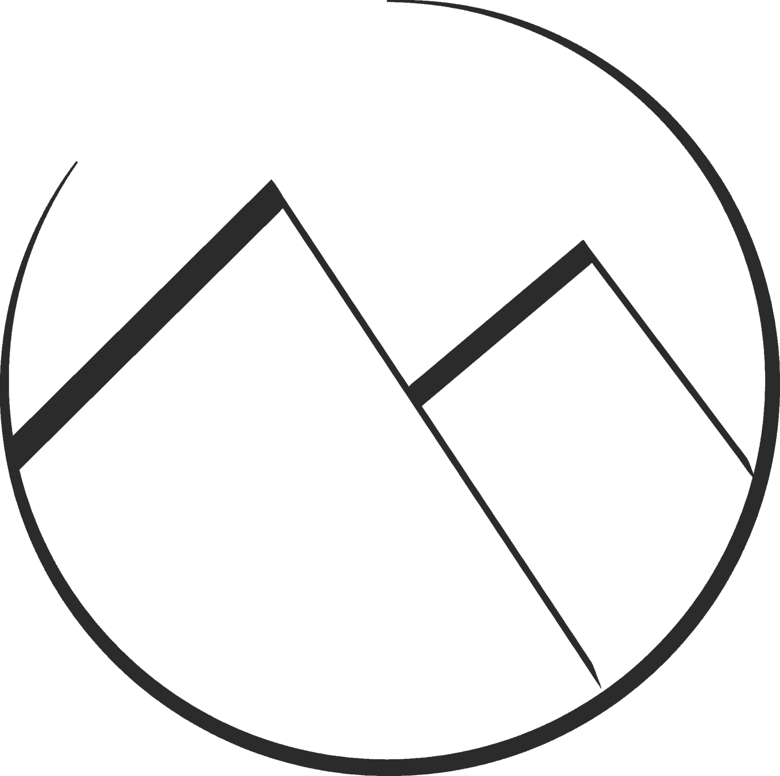 Oswego creative logo black