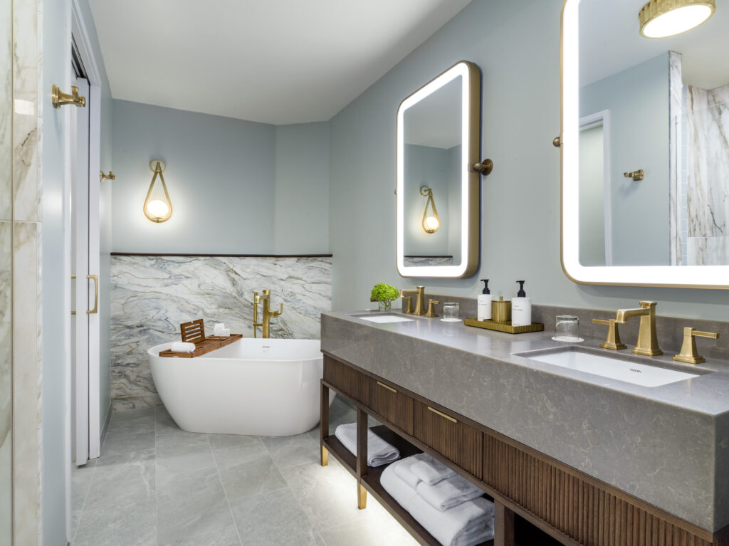 Hotel bathroom